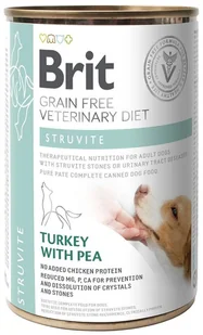 Brit GF veterinary diets dog Struvite 400g-karma mokra dla psa 43735-uniw - Mokra karma dla psów - miniaturka - grafika 1