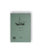 Podobrazia, bloki, papiery - SMLT SZKICOWNIK ŻAGIEL A5 80G 70ARK SPIRALA 5EB-70TS 5EB-70TS - miniaturka - grafika 1