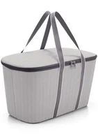 Torby i wózki na zakupy - Torba termiczna Reisenthel Coolerbag - herringbone grey - miniaturka - grafika 1