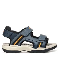 Buty dla chłopców - Sandały Geox Jr Borealis J450RA 015ME C0820 M Granatowy - miniaturka - grafika 1