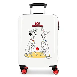 Disney 101 Dalmatas walizka kabinowa wielokolorowa 38 x 55 x 20 cm sztywny ABS kombinowane zamknięcie boczne 34 l 2 kg 4 podwójne koła - Walizki - miniaturka - grafika 1