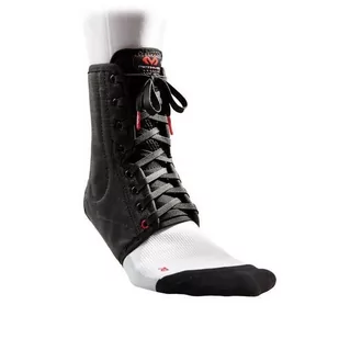McDavid Stabilizator orteza kostki i stopy Ankle Brace / Lace-up czarny - Ortezy, stabilizatory i opaski elastyczne - miniaturka - grafika 1