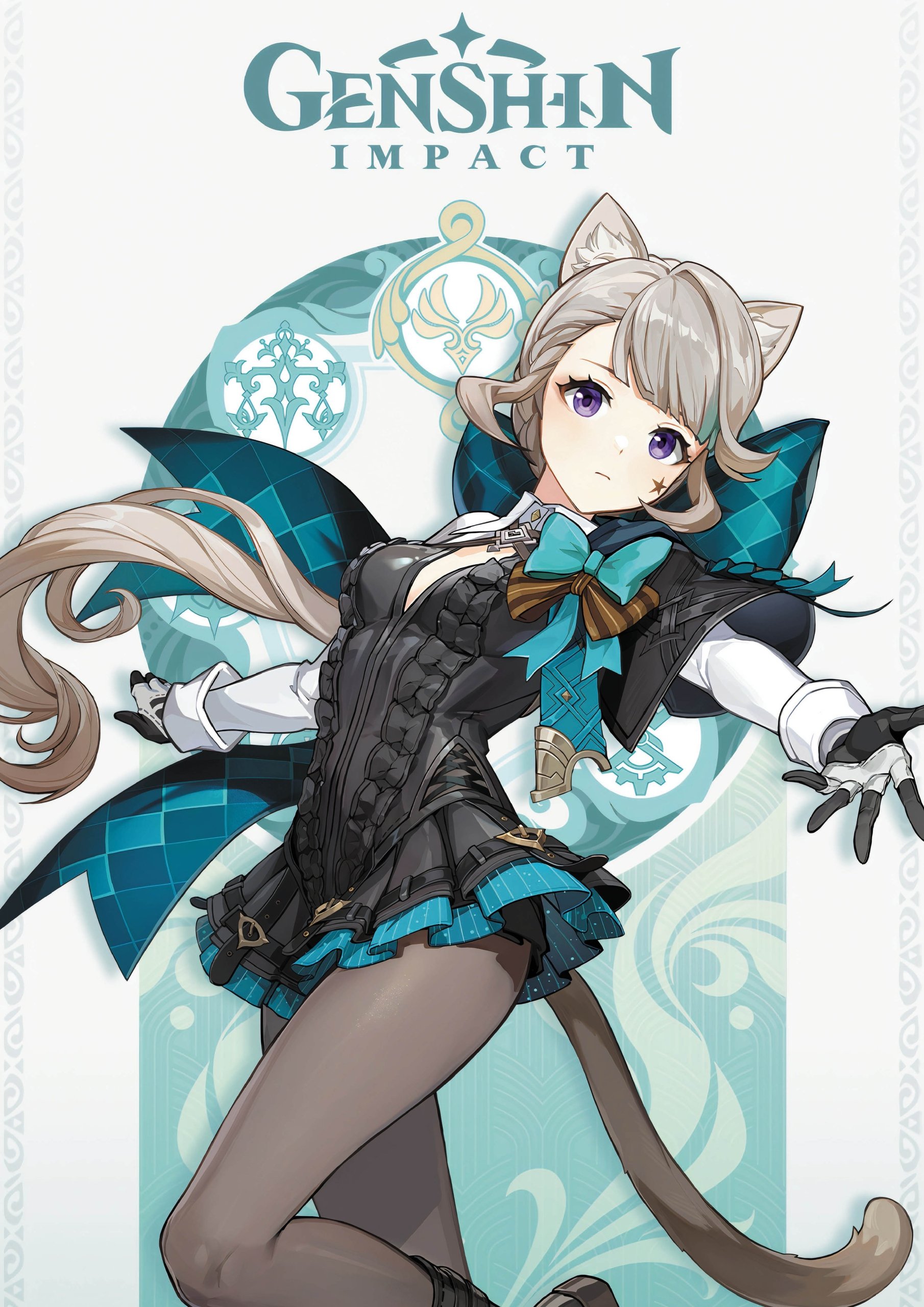Plakat A3 Genshin Impact Anime Gra Lynette