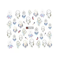 Ozdoby do paznokci - Naklejki wodne do paznokci A Nr 1270 - miniaturka - grafika 1