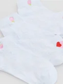 Majtki dla dzieci - Reserved - Strukturalne skarpetki 5 pack - biały - miniaturka - grafika 1