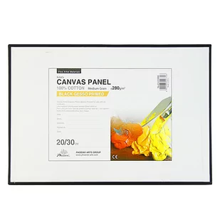 Phoenix, panel malarski tablica, czarna 40x50 cm - Pozostałe akcesoria malarskie - miniaturka - grafika 1