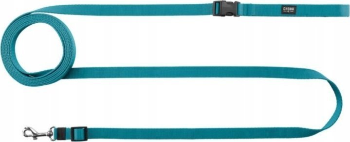 Chaba CHABA SMYCZ SPACEROWA Z PASEM BIODROWYM 20mm/4m MORSKA