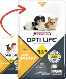 Versele-Laga Opti Life Puppy Mini 2,5 kg - Sucha karma dla psów - miniaturka - grafika 1
