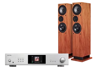 Rotel S14 (srebrny) + Response DT8 (wiśnia) - Zestawy stereo - miniaturka - grafika 1