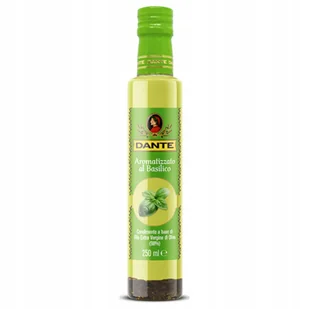 Oliwa z bazylią 250 ml - Dante włoska bazyliowa aromatyczna - Zdrowa żywność - miniaturka - grafika 1