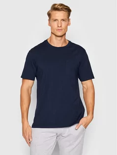 Koszulki męskie - Benetton United Colors Of T-Shirt 3BL0J19G5 Granatowy Regular Fit - grafika 1