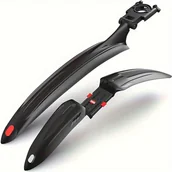 Inne - TEMU Łatwe w Montażu, Wytrzymałe Błotniki Rowerowe - Przednie i Tylne, Zwiększona Szerokość dla Lepszej Ochrony - miniaturka - grafika 1