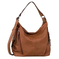 Torebki damskie - TOM TAILOR Damska torba na ramię CAIA, 37x14x30, koniak, 37x14x30 - miniaturka - grafika 1