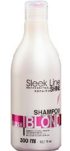 Stapiz Sleek Line Blond Blush szampon do włosów blond z różowym barwnikiem 300ml - Szampony do włosów - miniaturka - grafika 1