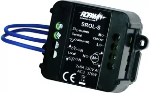 Ropam Elektronik Sterownik rolet Elektronik SROL-S NeoGSM-IP(-64) OptimaGSM BasicGSM) - Akcesoria do alarmów - miniaturka - grafika 1