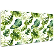Podkładki na biurko - Podkładka na biurko z nadrukiem Rajskie liście 100x50 cm - miniaturka - grafika 1