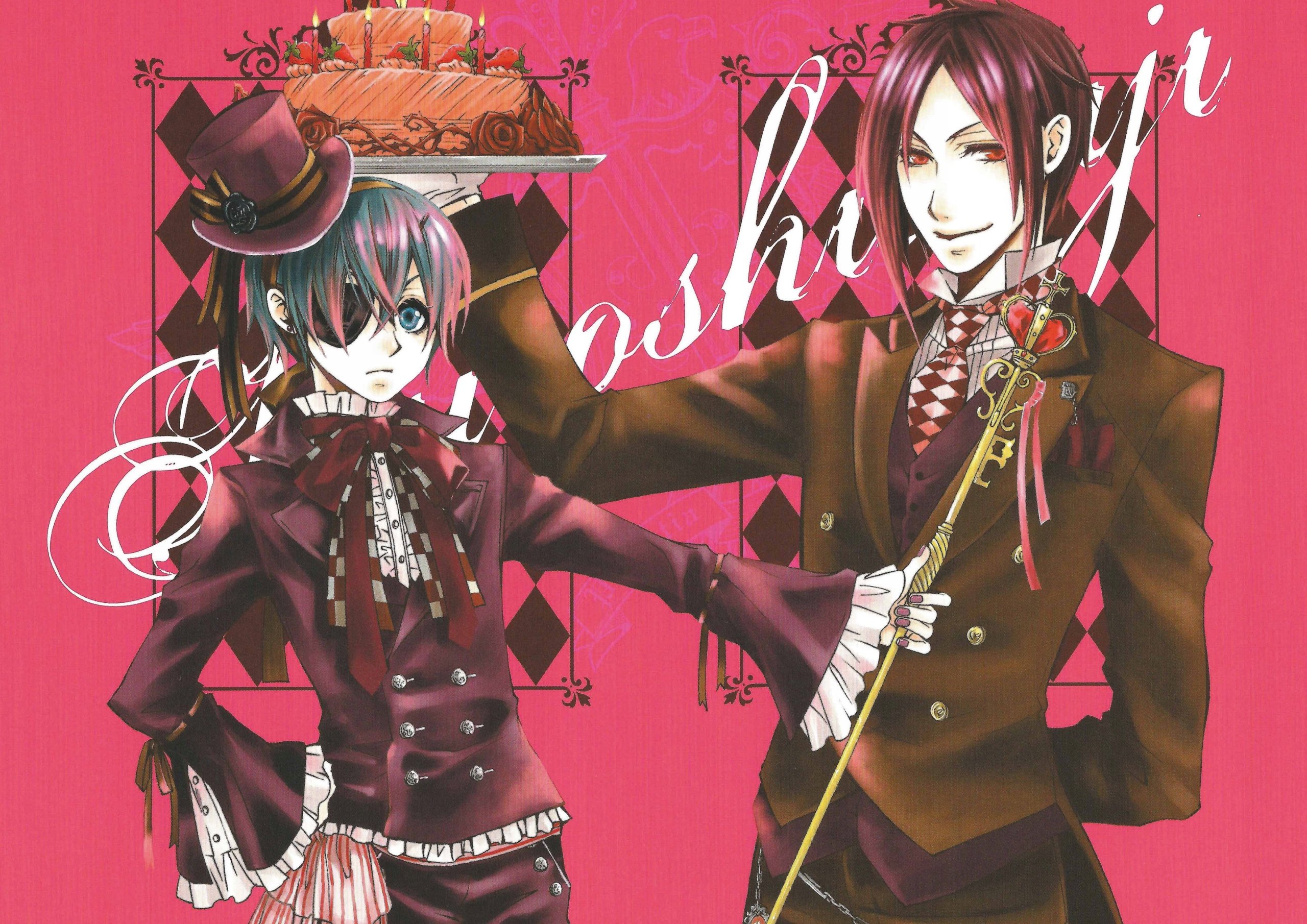 Plakat A2 Kuroshitsuji Ciel i Sebastian