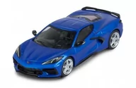 Samochody i pojazdy dla dzieci - Ixo Models Chevrolet Corvette C8 2020 Blue 1:43 Moc316 - miniaturka - grafika 1