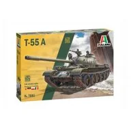 Modele do sklejania - Italeri Model do sklejania Średni czołg T-55A (wersja PL) - miniaturka - grafika 1