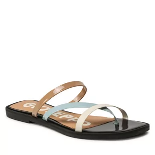 Gioseppo Klapki Aztec 65896 Black - Klapki i japonki damskie - miniaturka - grafika 1