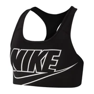 Bielizna sportowa damska - Nike WMNS Swoosh Futura biustonosz 010 : Rozmiar - S - miniaturka - grafika 1
