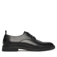 Półbuty męskie - Półbuty BOSS Calev 50548036 Czarny - miniaturka - grafika 1