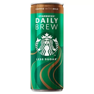 STARBUCKS Daily Brew Mleczny napój kawowy 250 ml - Kefiry, jogurty, maślanki - miniaturka - grafika 1