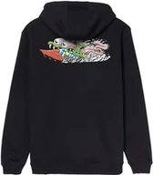 Bluzy męskie - bluza męska SANTA CRUZ MEEK CONCRETE SLASHER HOOD Black - miniaturka - grafika 1