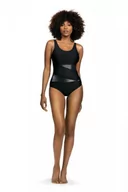 Stroje kąpielowe - Self skj Fashion sport S36 23 czarny strój kąpielowy - miniaturka - grafika 1