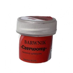 Barwnik syntetyczny rozp. w wod. 2 g Czerwony (Pąsowy) - Dodatki do ciast w proszku - miniaturka - grafika 1