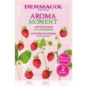 Kosmetyki do kąpieli - Dermacol Aroma Moment Wild Strawberries Pianka do kąpieli 2x15 ml - miniaturka - grafika 1