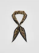 Czapki damskie - Reserved - Wzorzysta apaszka - wielobarwny - miniaturka - grafika 1