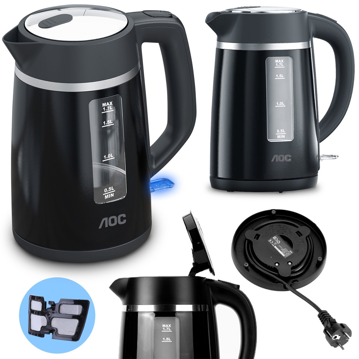 AOC HWH-108 Czarny