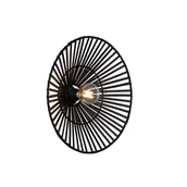 Lampy ścienne - QAZQA Orientalny kinkiet czarny bambus - Pua - miniaturka - grafika 1