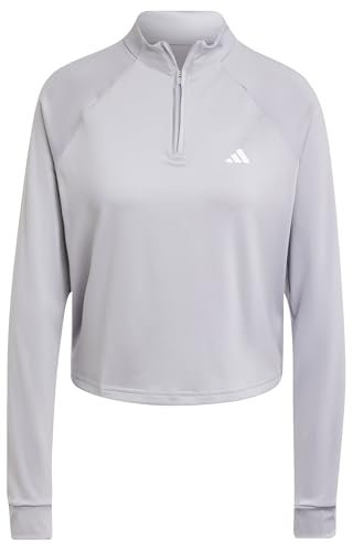 adidas Damska koszulka Train Essentials Minimal Branding 1/4 Zip Cover Up, XXS