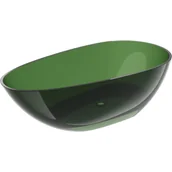 Wanny - Mexen Glass forest wanna wolnostojąca transparentna 170 x 85 cm, korek chrom - 58061708502 - miniaturka - grafika 1