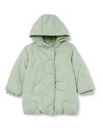 Kurtki i płaszcze dla dziewczynek - s.Oliver Dziewczęca kurtka outdoorowa, zielony, 80 cm - miniaturka - grafika 1