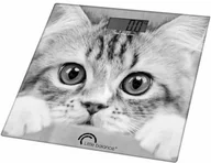 Wagi łazienkowe - Cyfrowa Waga Łazienkowa Little Balance The Cat Szary 180 kg - miniaturka - grafika 1