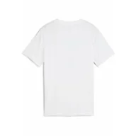 Odzież sportowa dziecięca - Młodzieżowa koszulka Graphics IV PUMA White - miniaturka - grafika 1