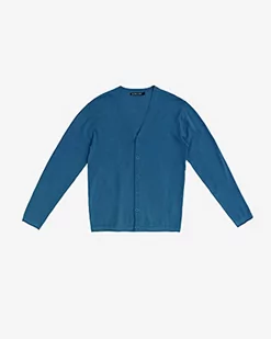 Gianni Lupo Sweter kardigan, niebieski, XL dla mężczyzn - Swetry męskie - miniaturka - grafika 1