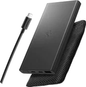 Powerbanki - Spigen Essentail EA2210 Power Bank 10000 mAh 22.5W black - miniaturka - grafika 1
