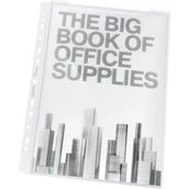 Koszulki na dokumenty - Leitz Koszulki groszkowe na katalogi A4 folia (5szt) 180mic - miniaturka - grafika 1