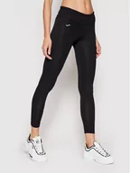 Spodnie damskie - Joma Legginsy Street 800019.100 Czarny Slim Fit - miniaturka - grafika 1