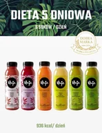 Soki i napoje niegazowane - Dieta sokowa detoks organizmu z toksyn 5 dniowa - miniaturka - grafika 1