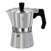 Zaparzacze i kawiarki - Pezzetti Kawiarka Luxexpress 6 TZ Srebrny - miniaturka - grafika 1