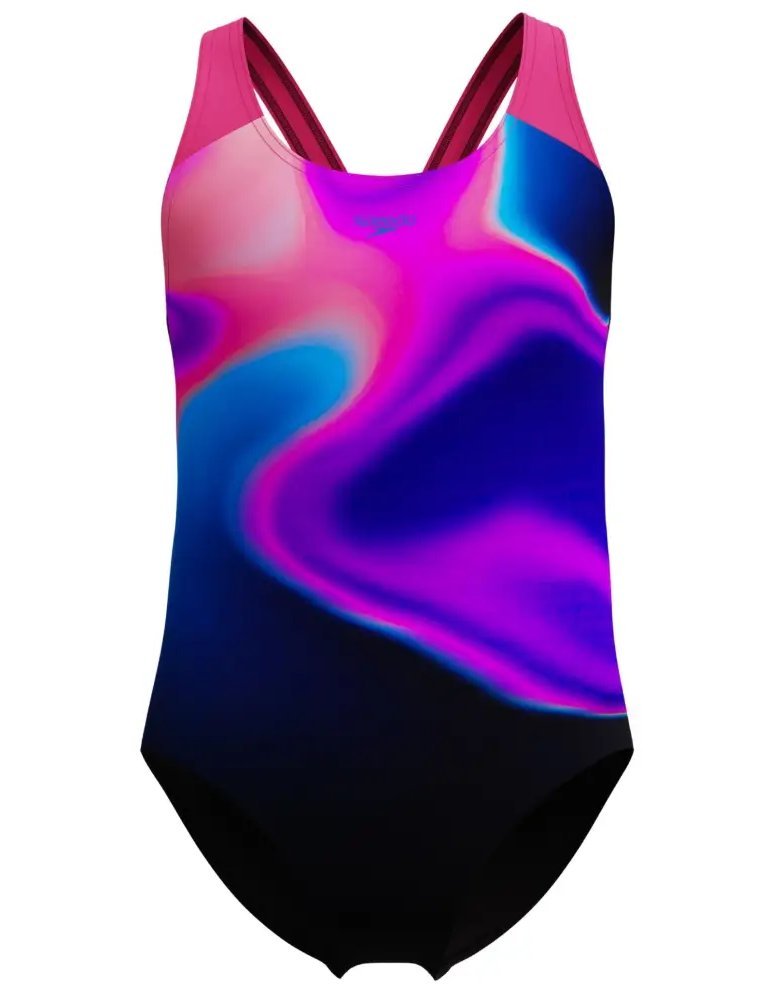 Speedo Damski Strój kąpielowy ENG PRINT SPLASHBACK 1PC