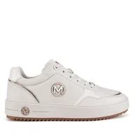 Sneakersy damskie - Półbuty MEXX MI001014051W Beżowy - miniaturka - grafika 1