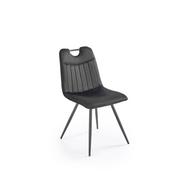 Krzesła - Krzesło Metalowe K-521 Czarny Halmar - miniaturka - grafika 1