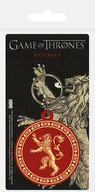 Breloki - Pyramid Posters Gra o tron Złoty Lew Ród Lannister - brelok 4,5x6 RK38365C - miniaturka - grafika 1
