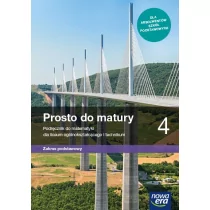 Prosto do matury 4. Podręcznik do matematyki dla liceum i technikum. Zakres podstawowy - Podręczniki dla liceum - miniaturka - grafika 1